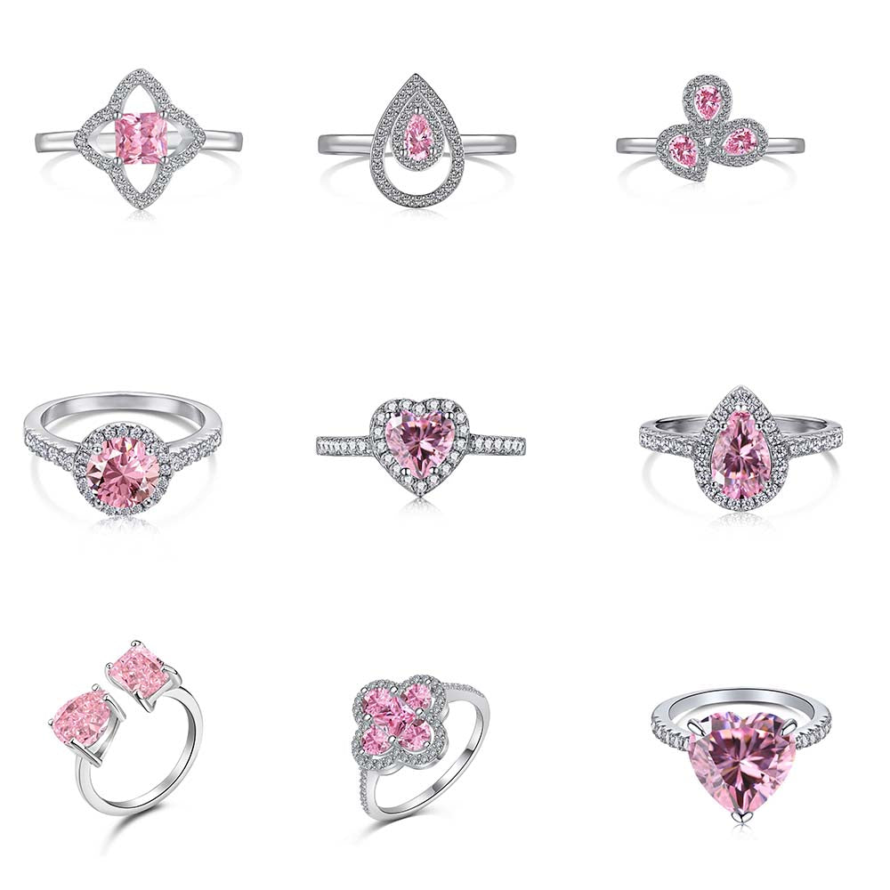 S925 PINK PRINCESS / / RING