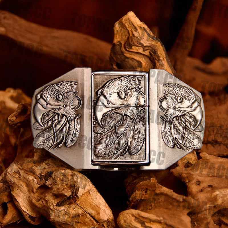 TOPACC Bald Eagle Glowing Buckle