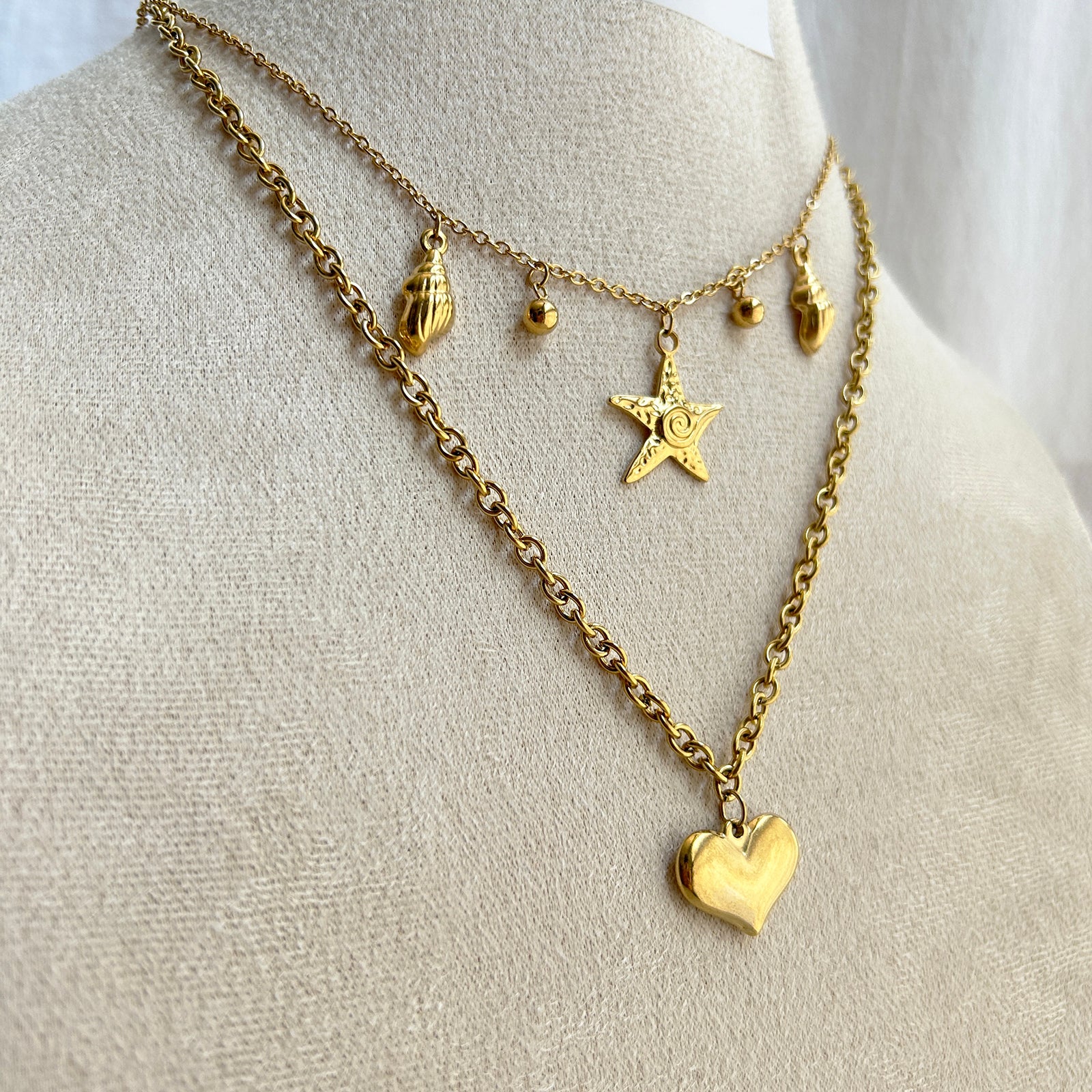 2pcs Evangeline / / NECKLACE