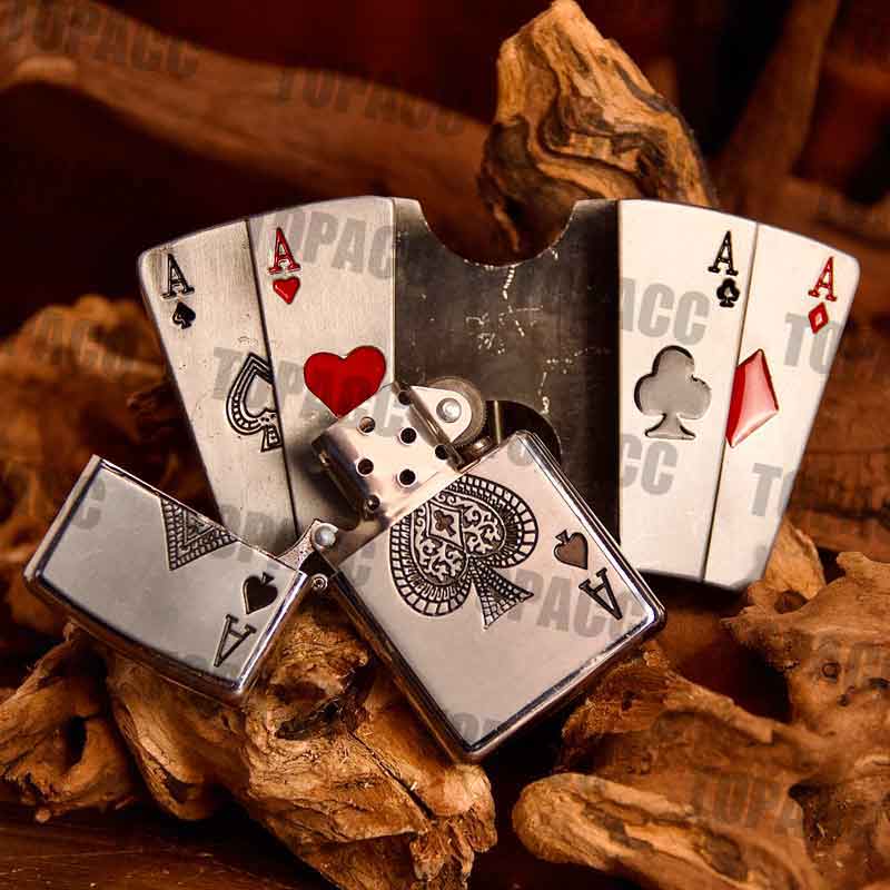 TOPACC Western Poker Glowing Buckle