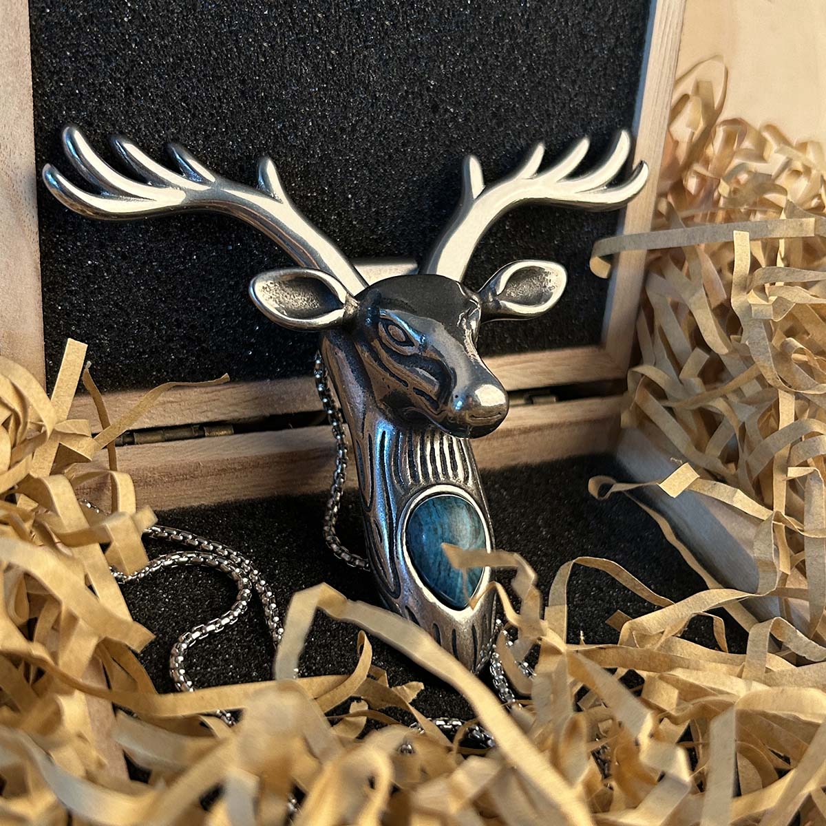 Deer Skull Necklace