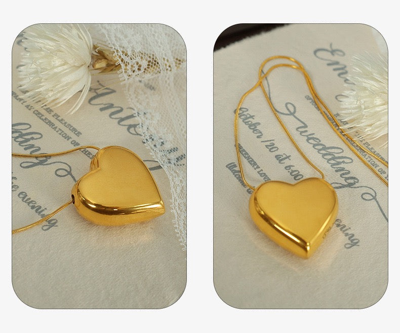 HEART-SHAPED //NECKLACE