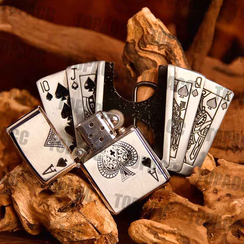 TOPACC Western Poker Glowing Buckle