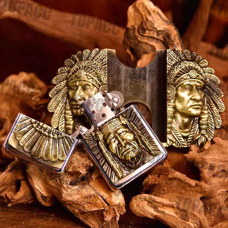 TOPACC Indians Glowing buckle