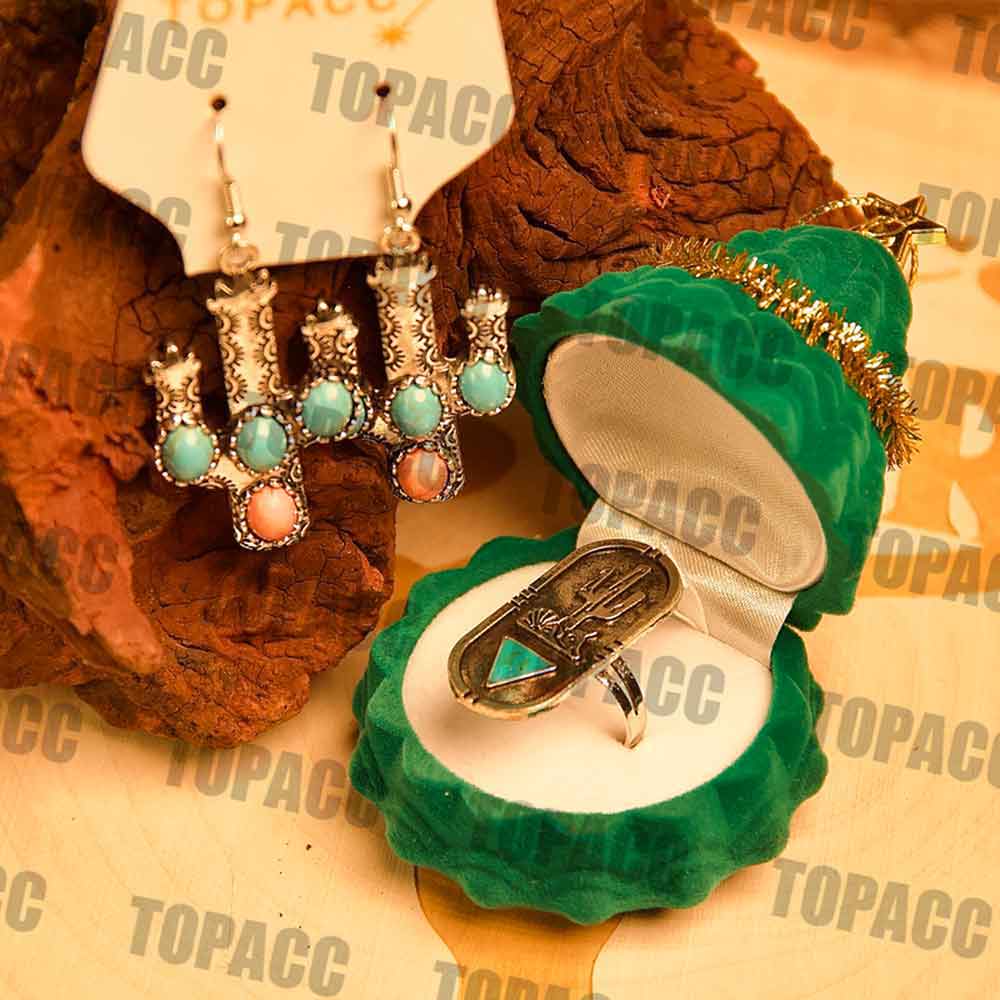 Cactus Decoration Set