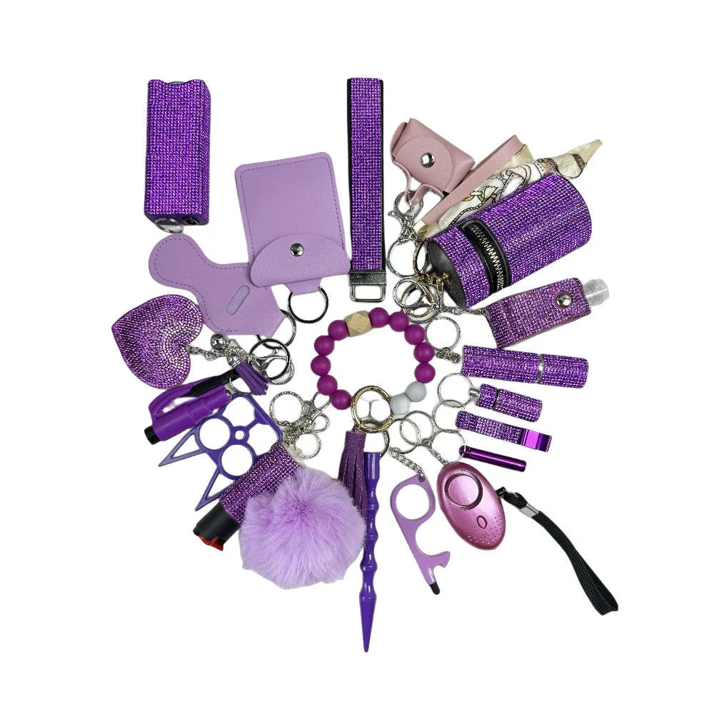 NEW full diamond keychain sets with TZ