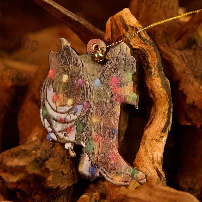 Western Christmas Hanging 6 pcs