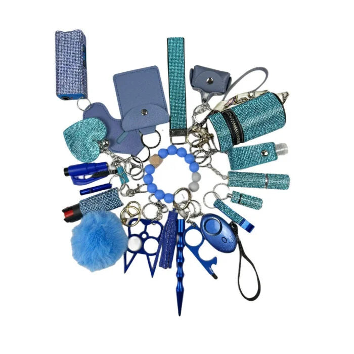 NEW full diamond keychain sets with TZ