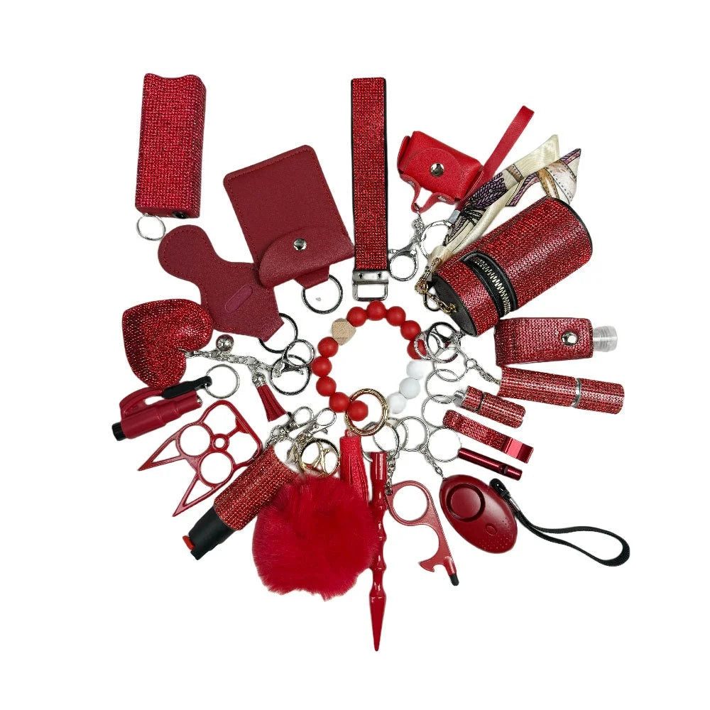 NEW full diamond keychain sets with TZ