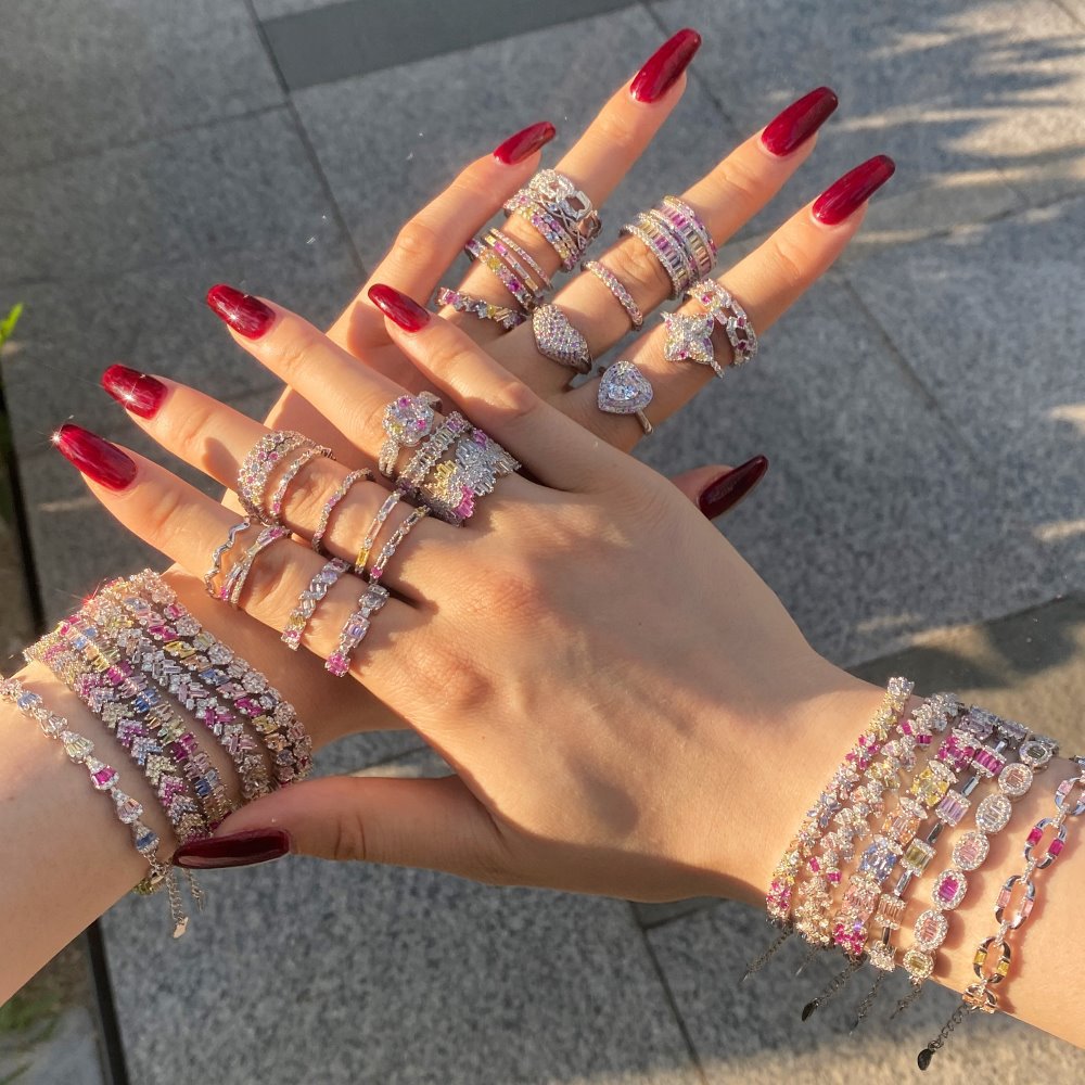 925 sterling silver / / Yvonne / / Bracelet