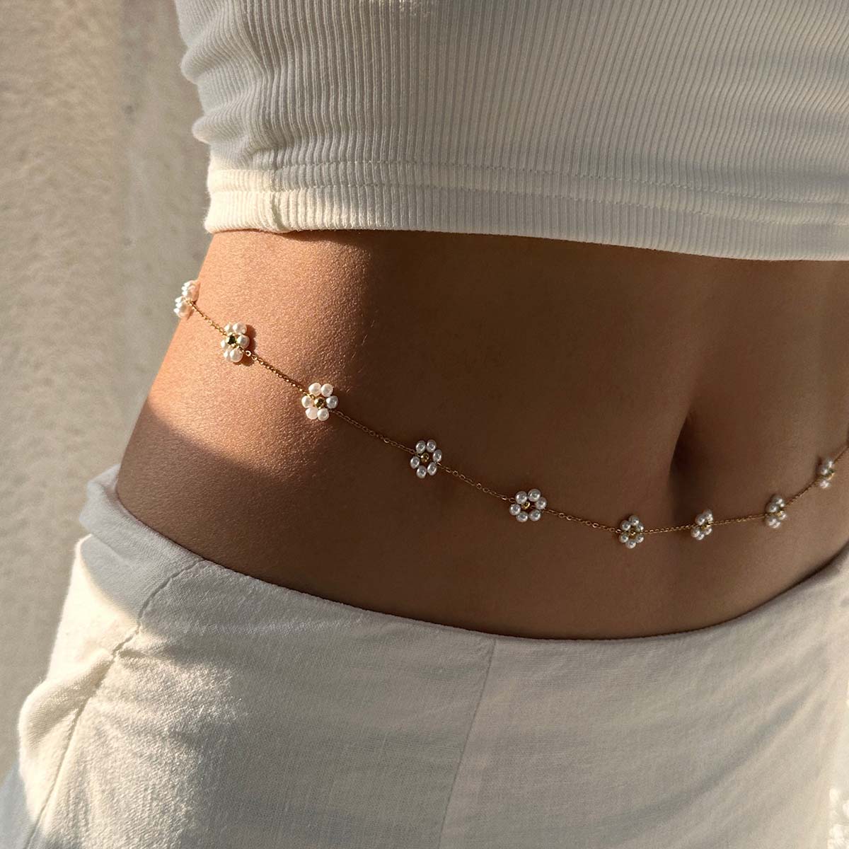 LITTLE DAISIES / / NECKLACES / / BRACELETS / / WAIST CHAIN