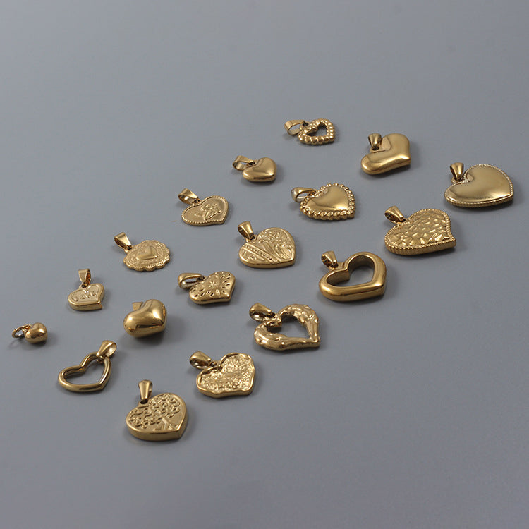 Vegan hoop earrings.