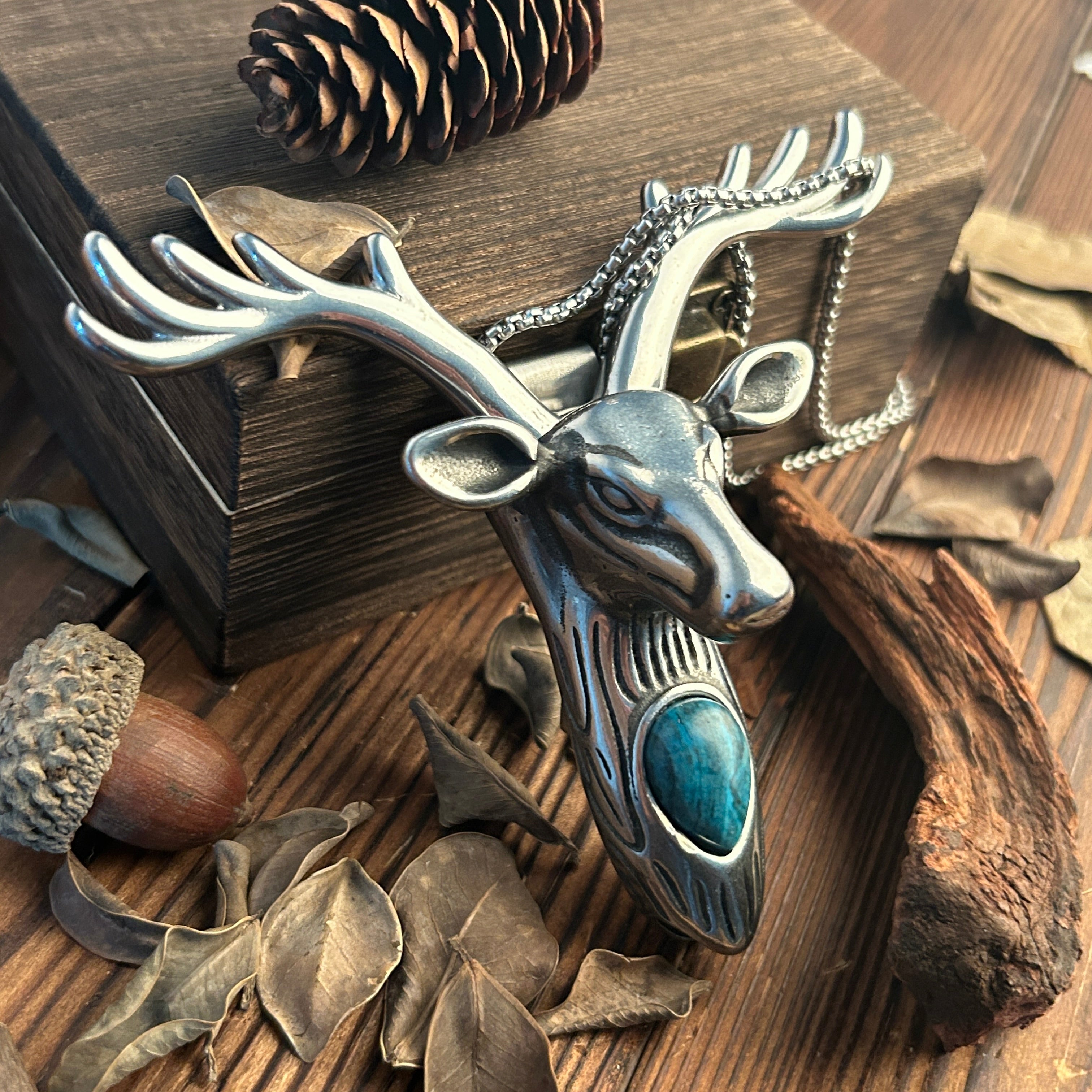 Deer Skull Necklace