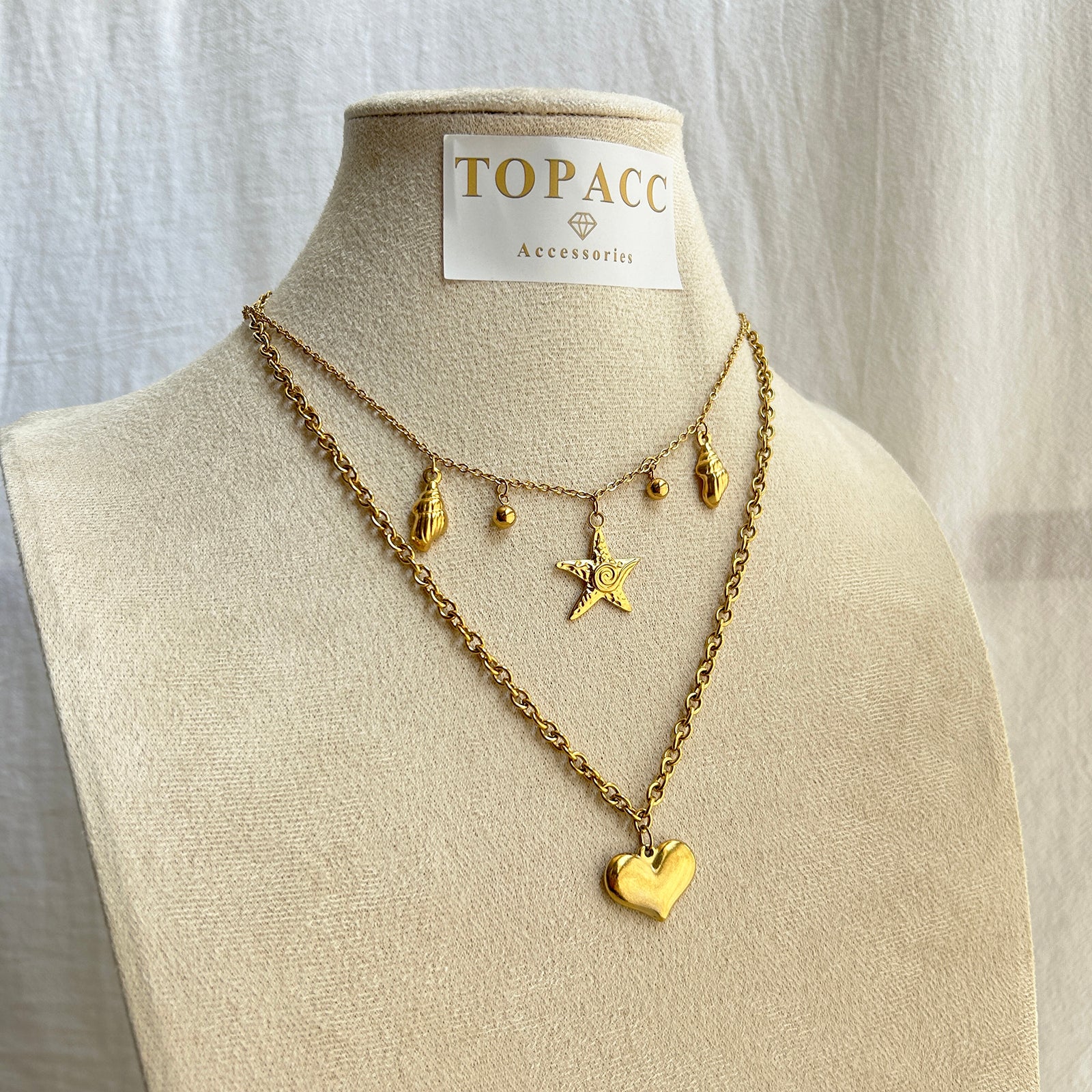 2pcs Evangeline / / NECKLACE