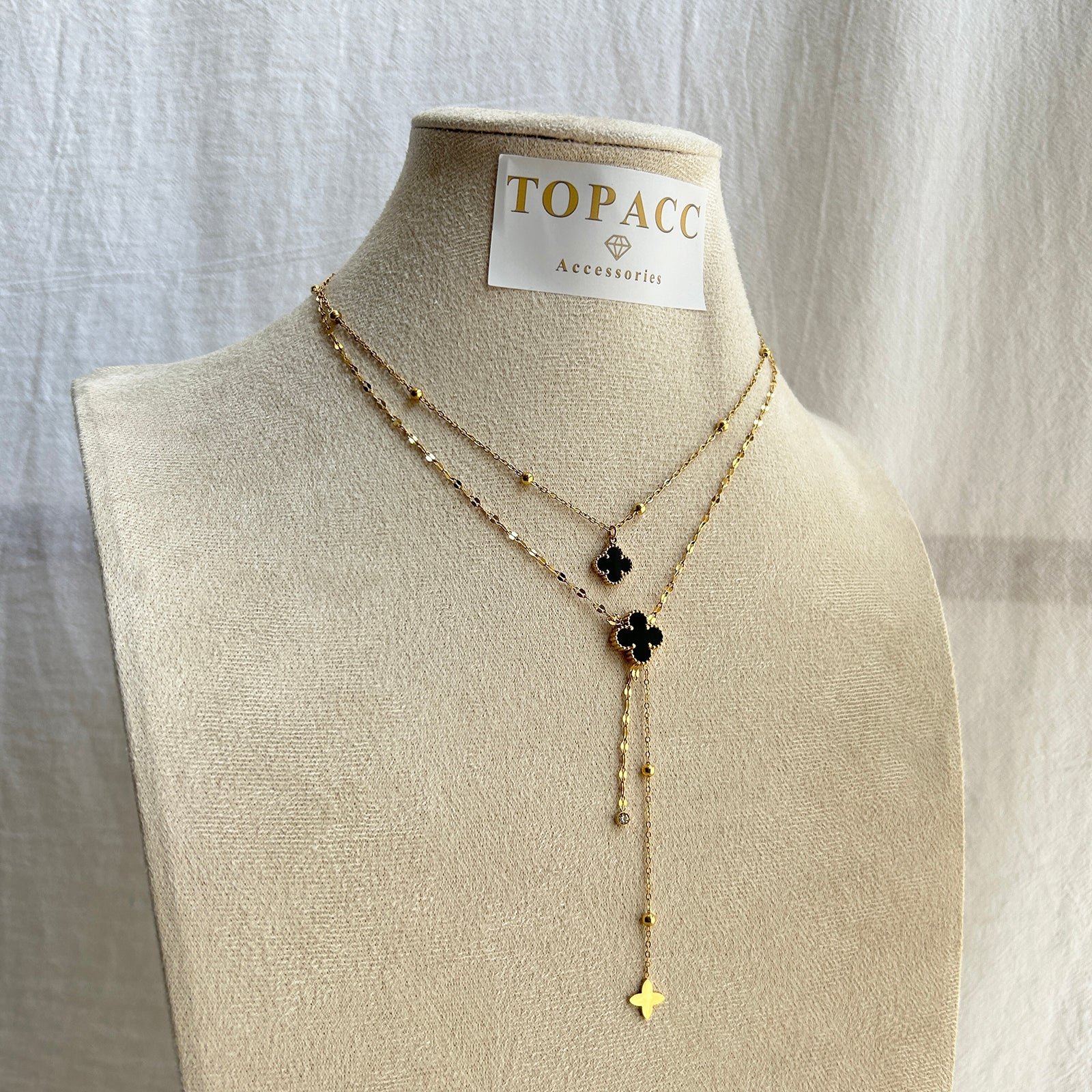 Double layer / / NECKLACE