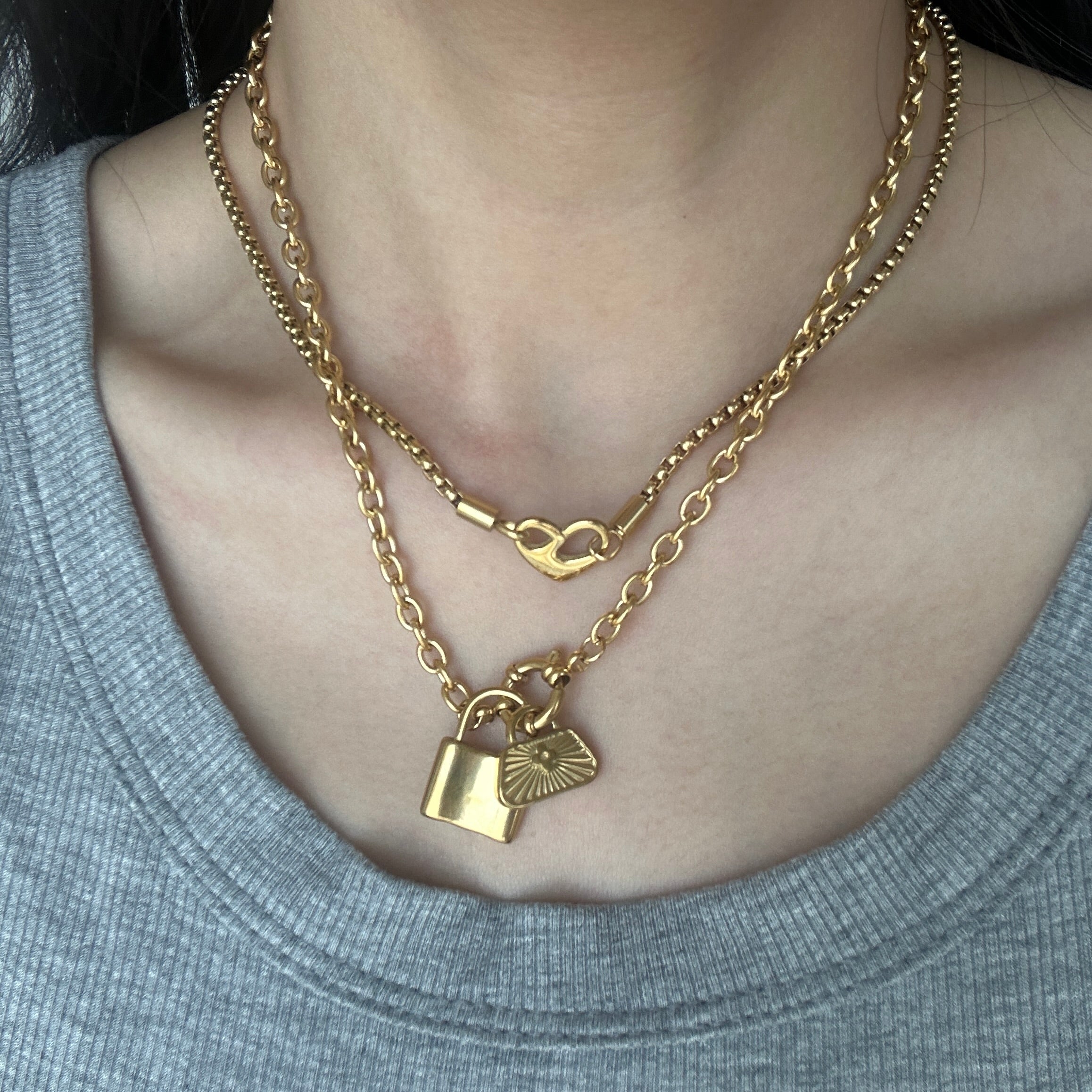 DIY necklace, bracelet, anklet, earrings.