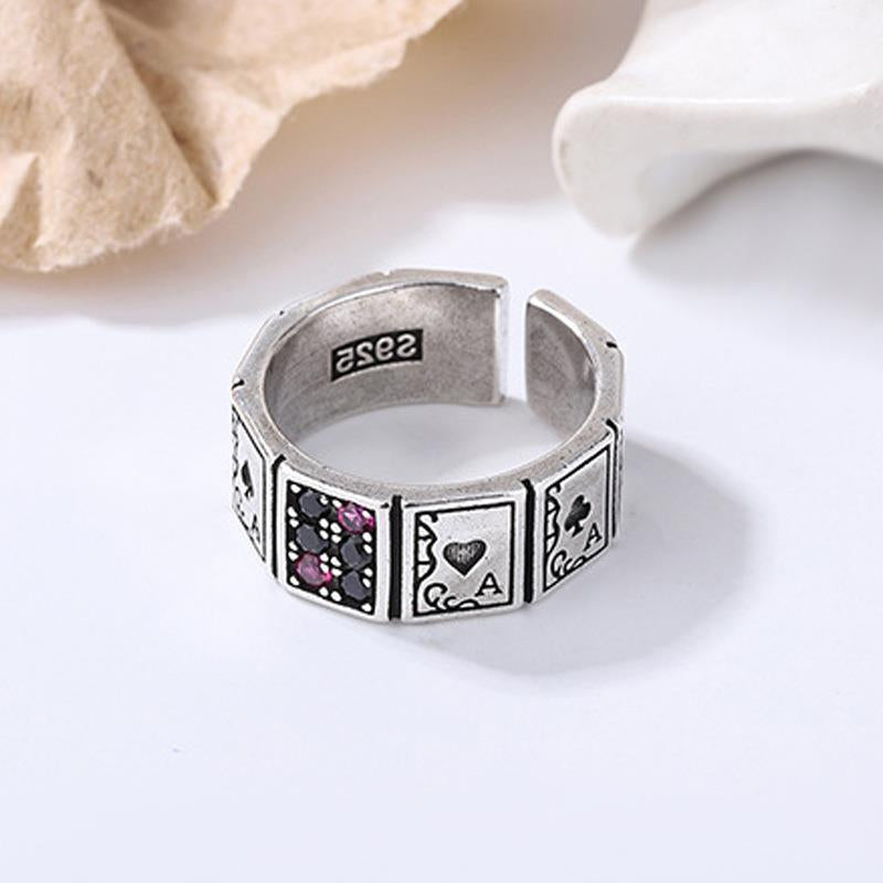 Ace of Spades Poker Ring