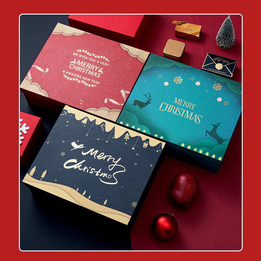 10pcs Christmas Gift Box