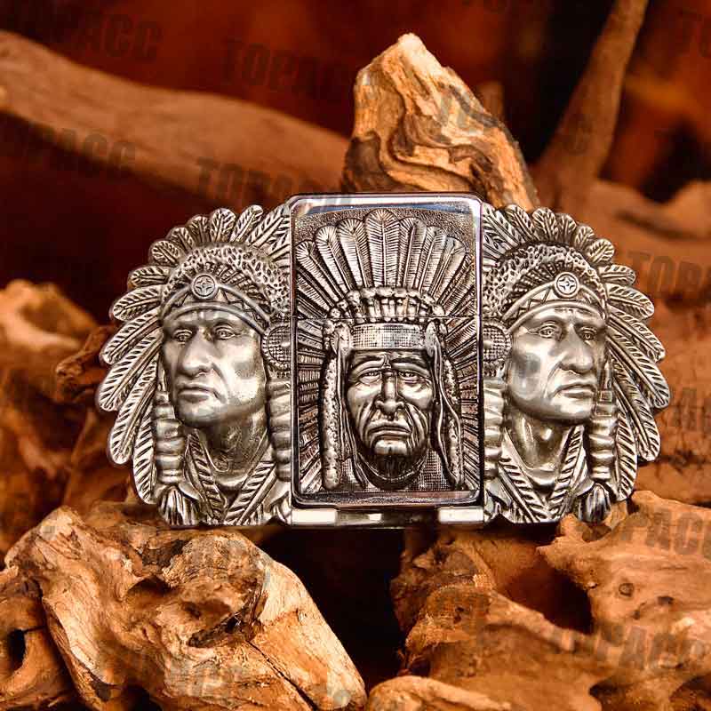 TOPACC Indians Glowing buckle