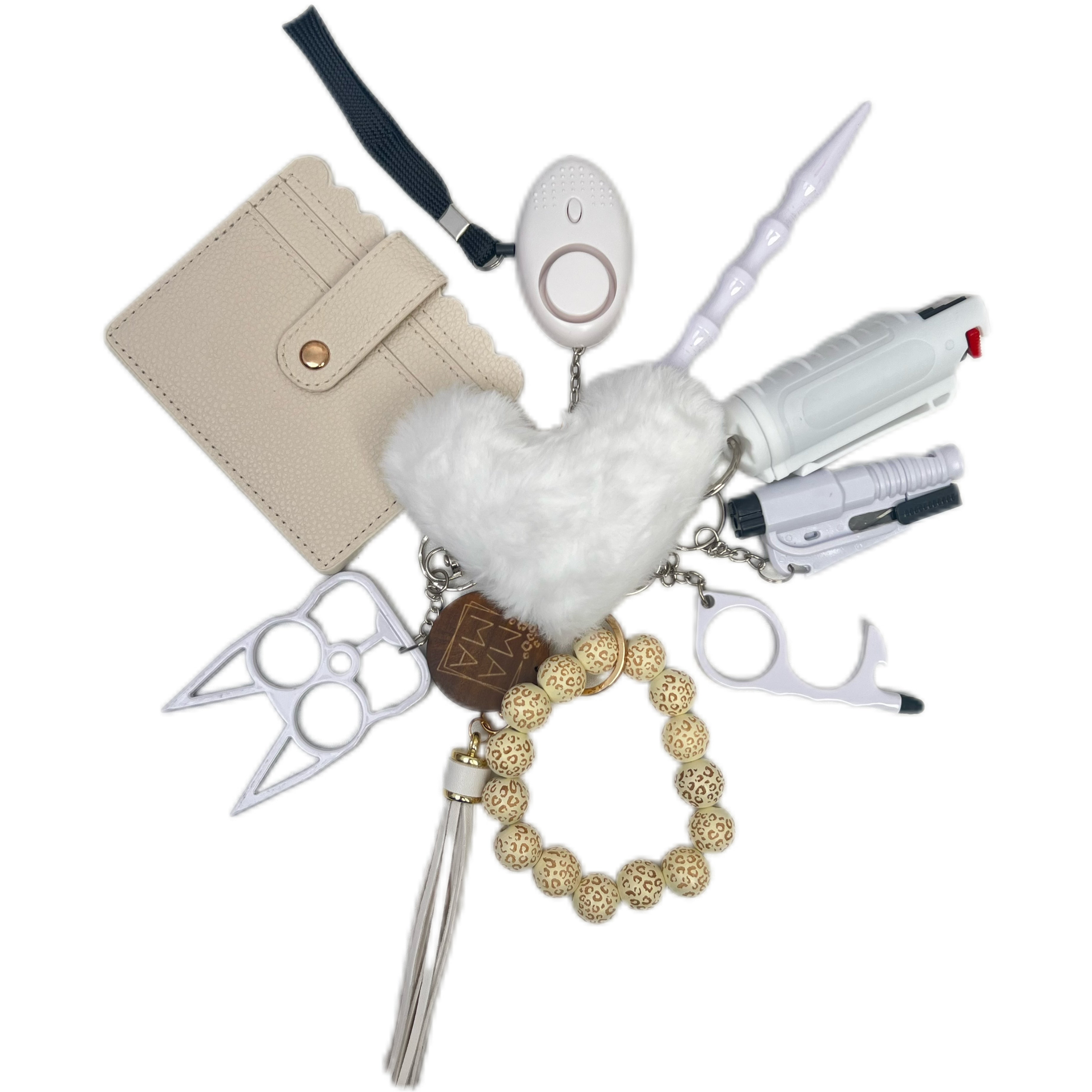 Classic Seven Piece Key Chain Set