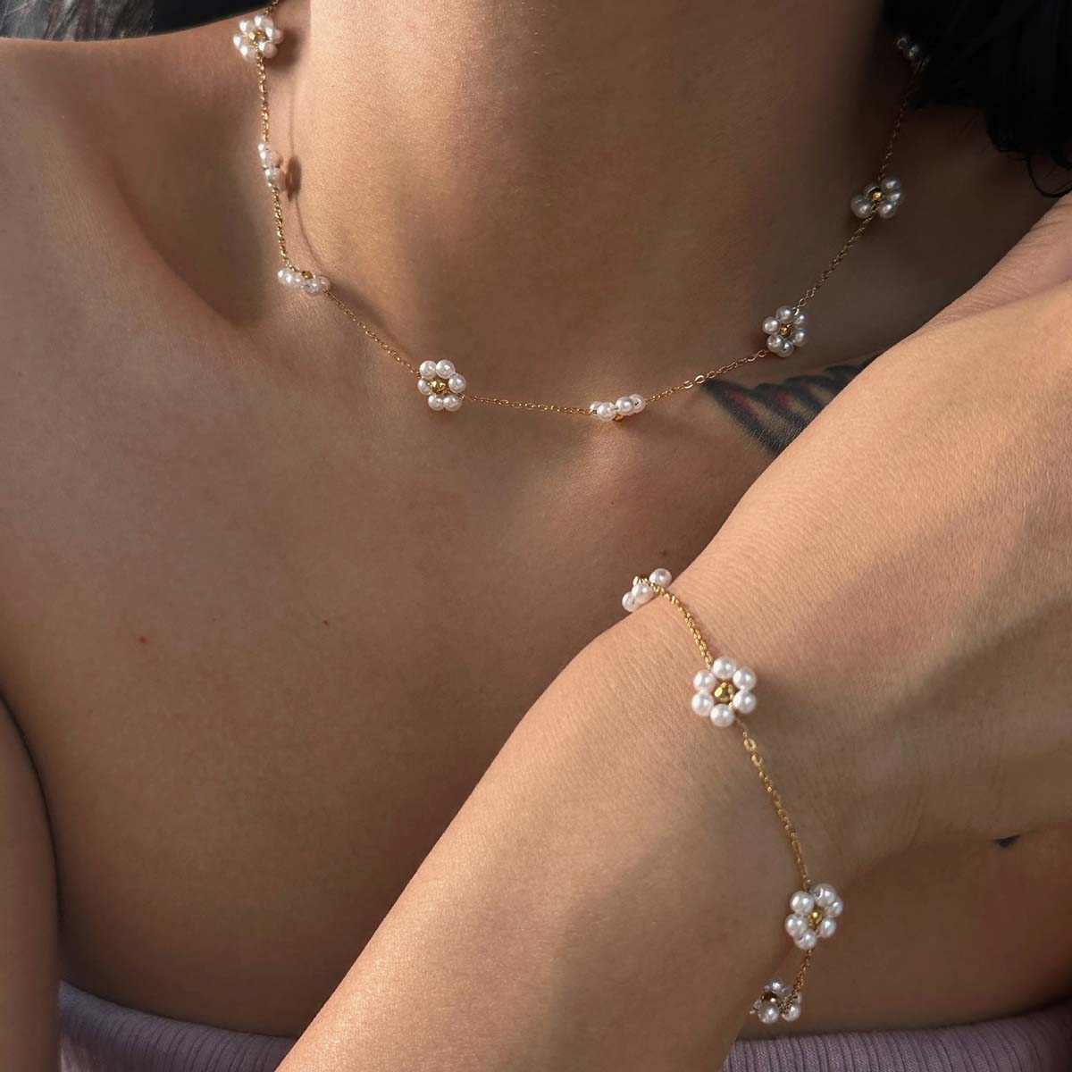 LITTLE DAISIES  / /  NECKLACES / / BRACELETS / /  WAIST CHAIN