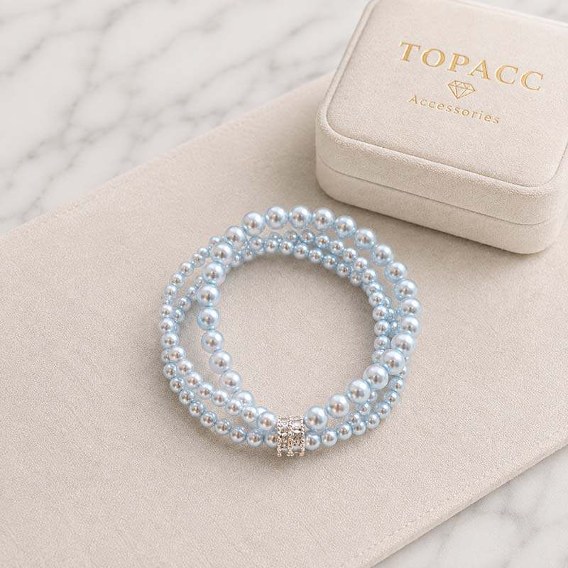 Lucky Pear / Bead Bracelet